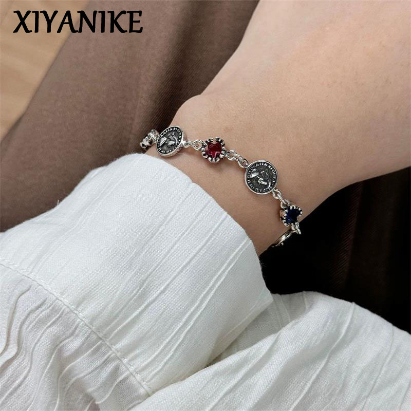 Bracelet XIYANIKE en argent th - Vintage Fashion Queen avis et prix