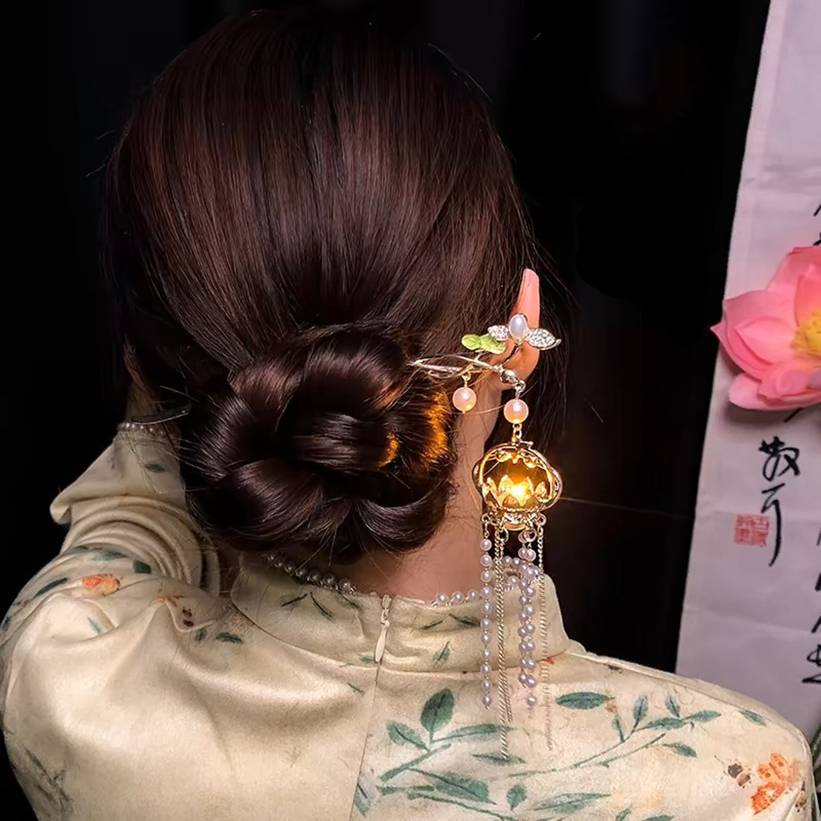 Épingle à cheveux à fleurs lum - Vintage Fashion Ai avis et prix