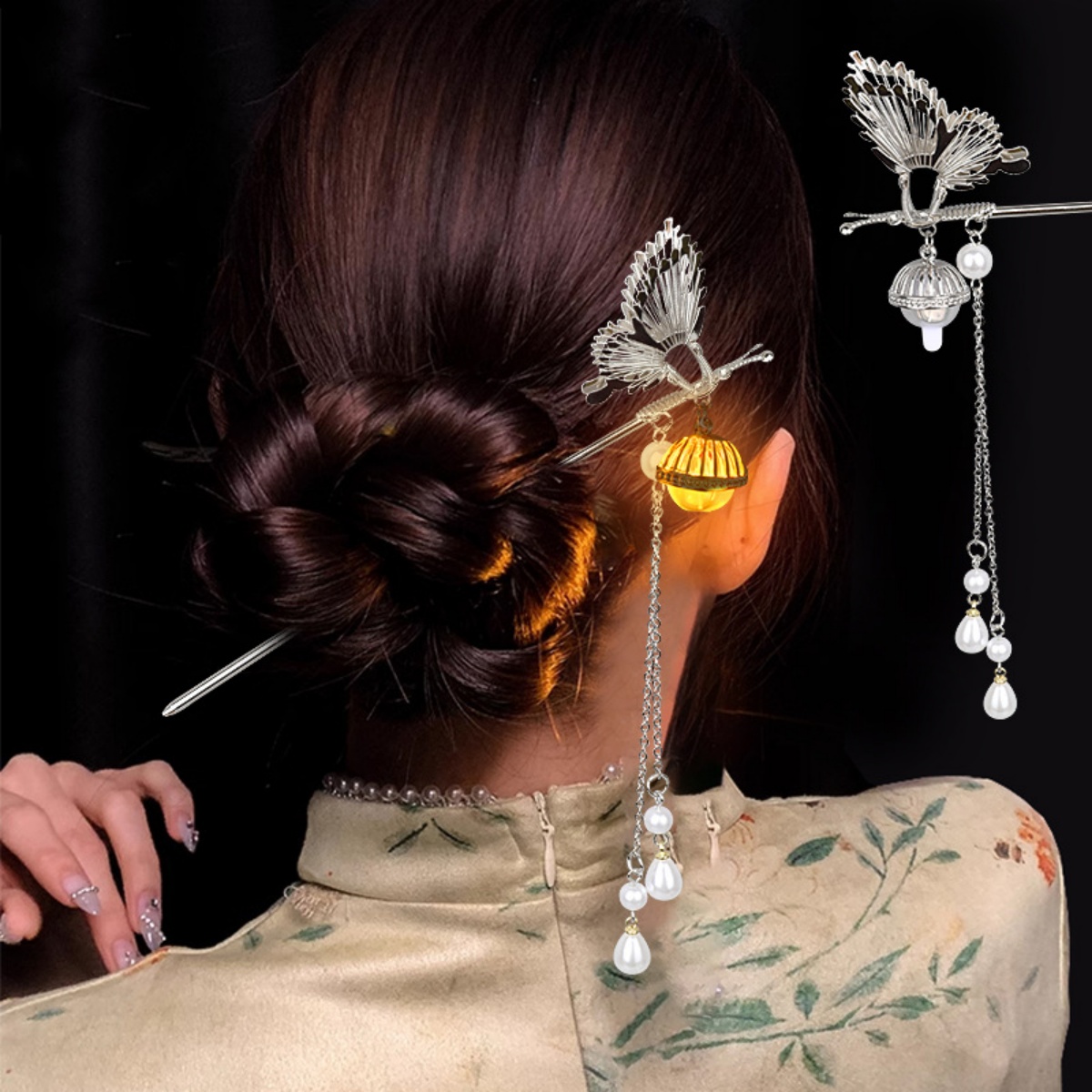 Épingle à cheveux à fleurs lum - Vintage Fashion Ai avis et prix