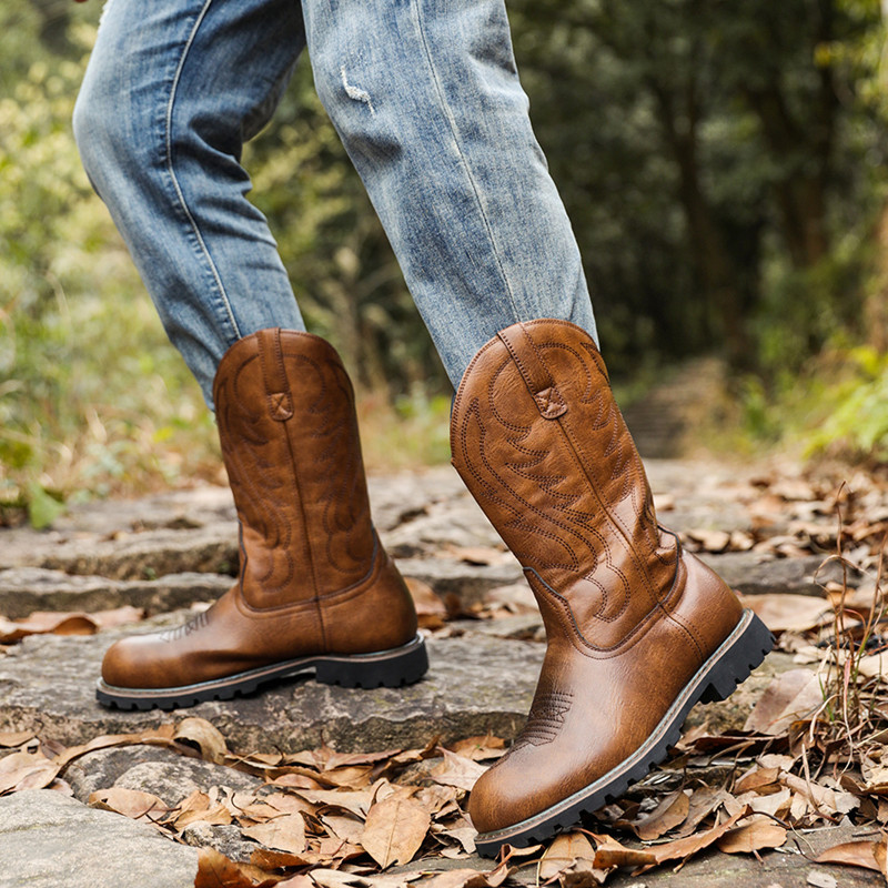 Bottes classiques pour hommes, - Vintage Fashion Mens avis et prix