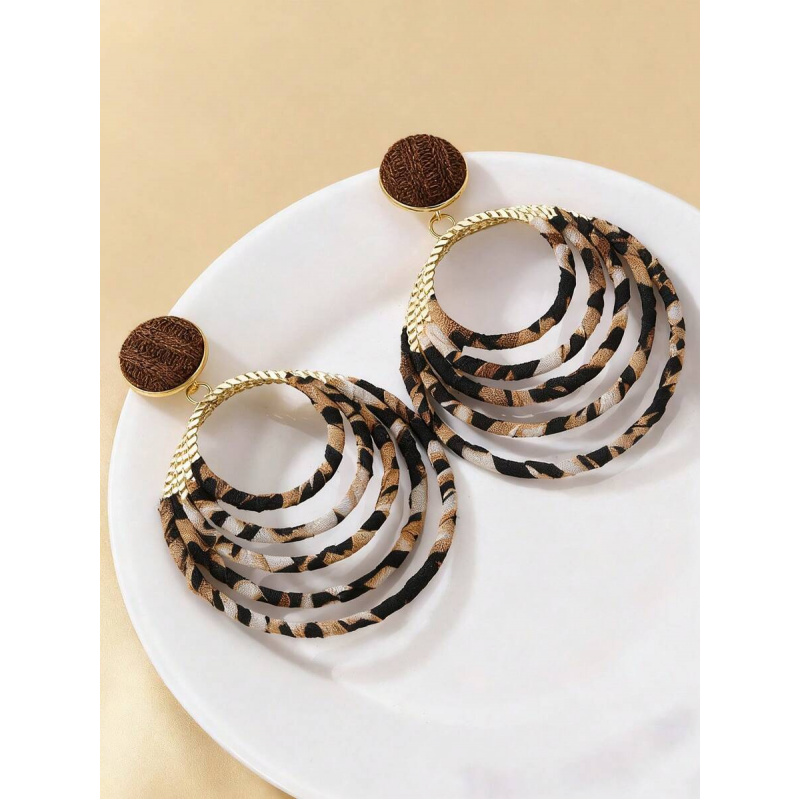 1 paire de boucles d'oreilles  - Vintage Fashion Illustrations avis et prix