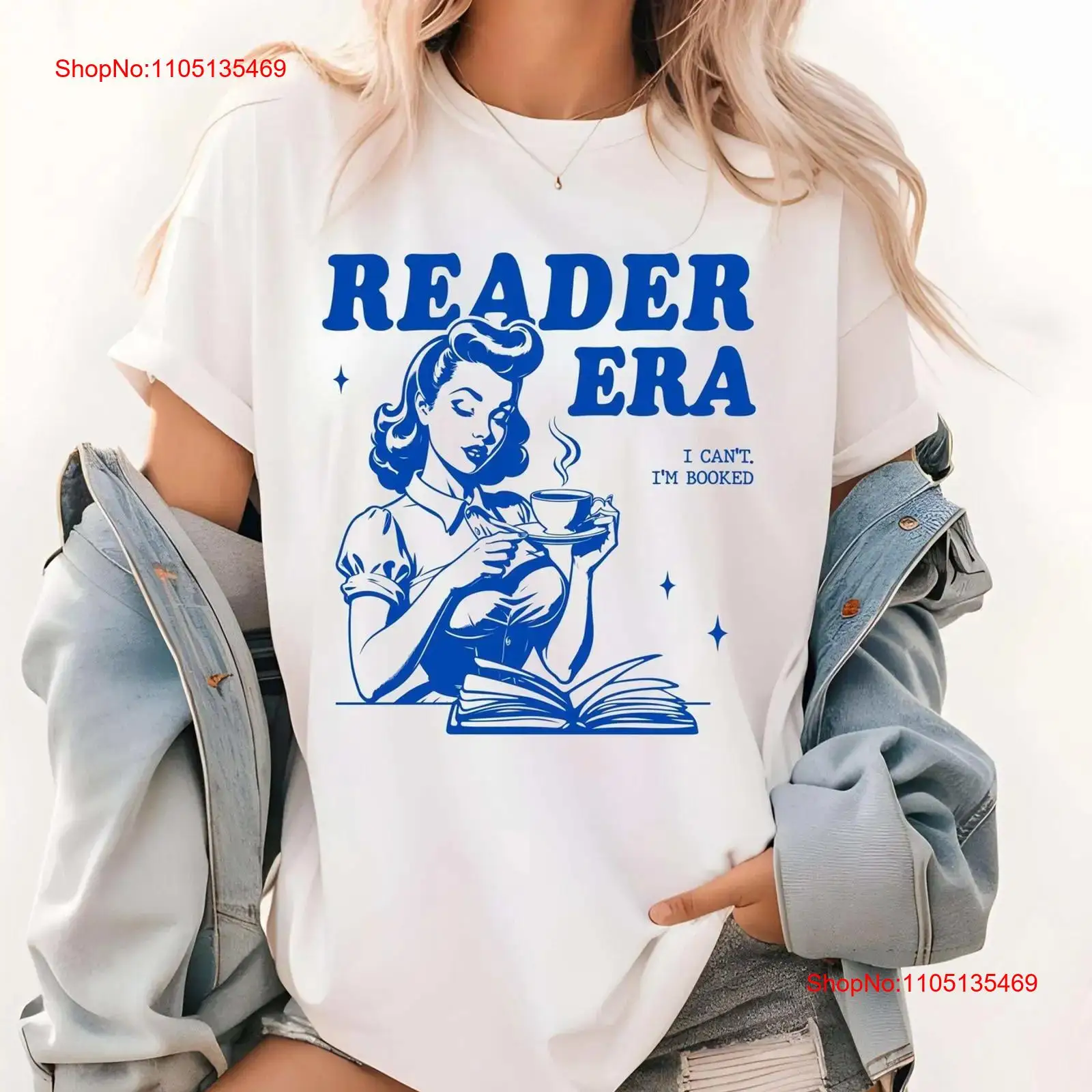 Reader Era T Shirt Book Lover  - Vintage Fashion Eras avis et prix