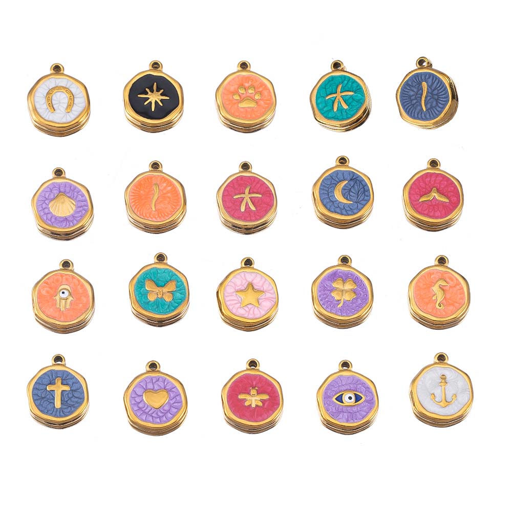 8 pendentifs en forme de cœur  - Vintage Fashion Earrings avis et prix