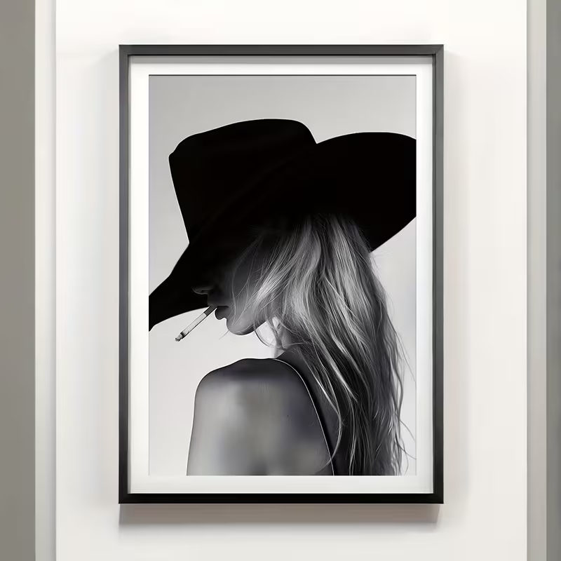 1 pièce, impression sur toile  - Vintage Fashion Wall Art avis et prix