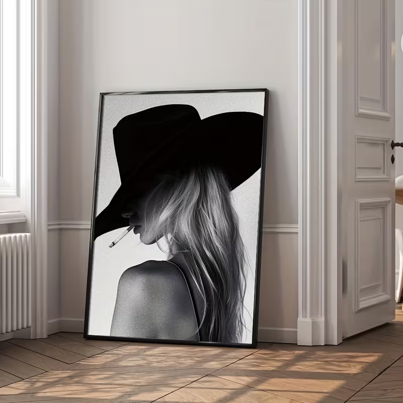 1 pièce, impression sur toile  - Vintage Fashion Wall Art avis et prix